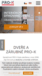 Mobile Screenshot of pro-k.cz